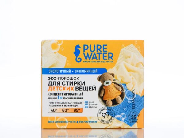 Стиральный порошок для детского белья Pure Water 800 г